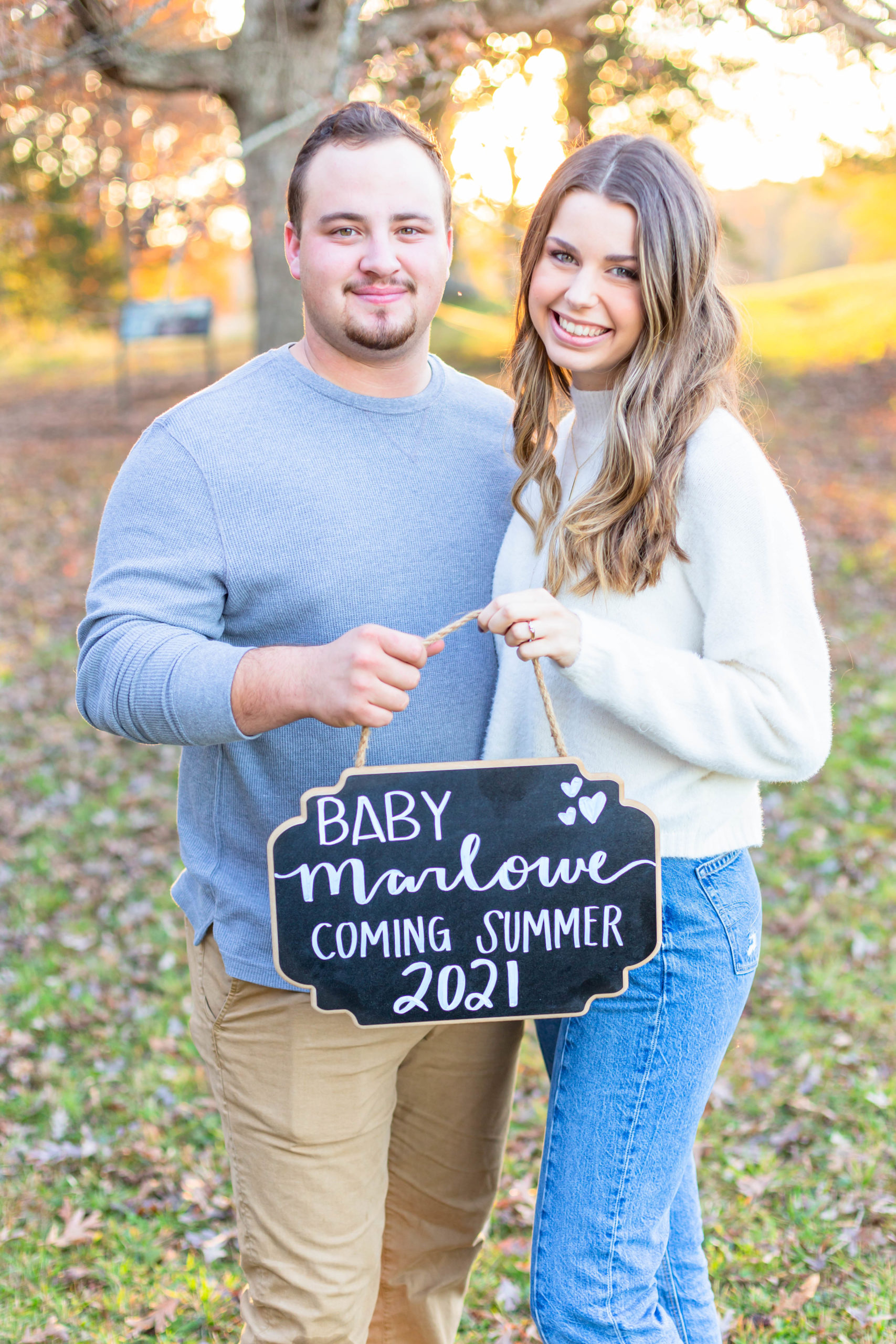 Baby announcement
